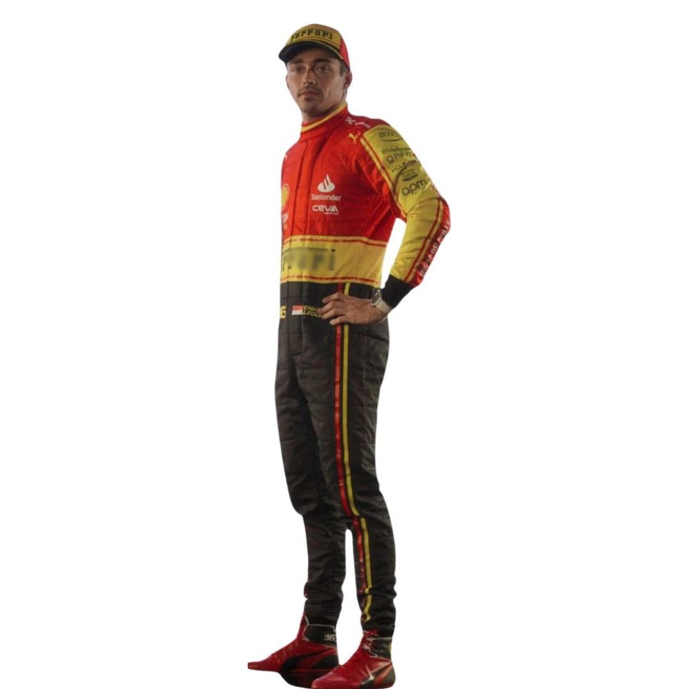 2023 Charles F1 Race Suit Monza GP Special Edition