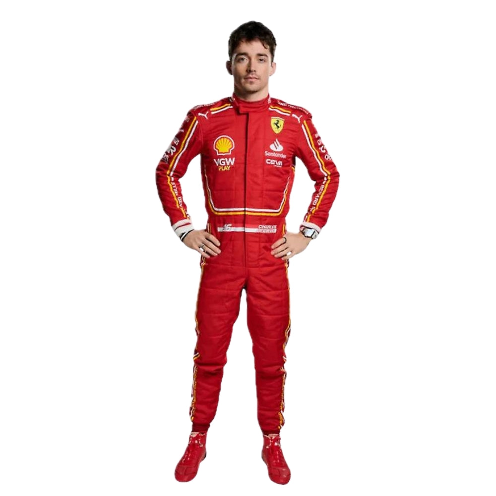 Charles Leclerc 2024 Go Kart Racing Suit