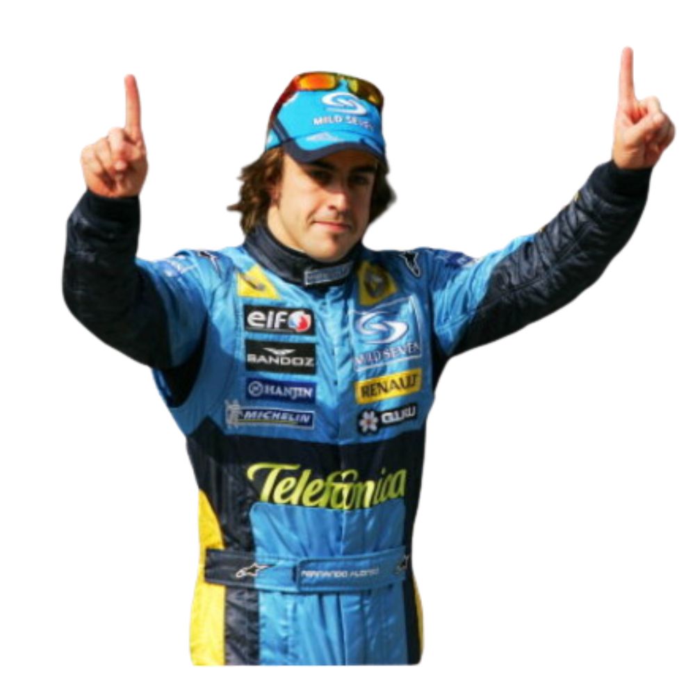 Fernando Alonso 2005 Formula 1 Suit Replica