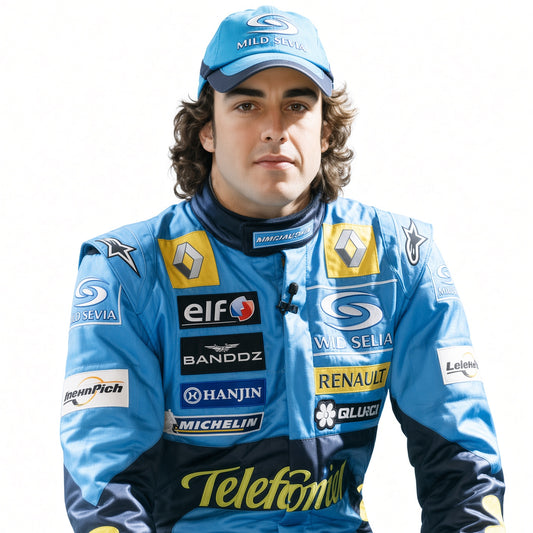 Fernando Alonso 2005 Formula 1 Suit Replica