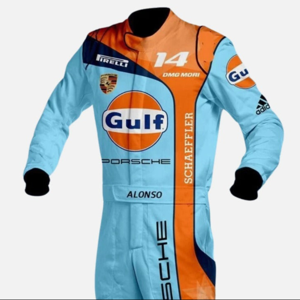 Fernando Alonso Porshe Suit Replica