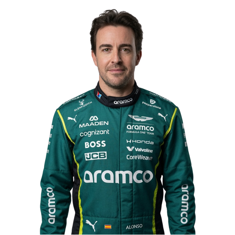 Fernando Alonso 2026 Formula 1 Suit Replica